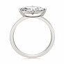 1 1/4 ct. tw. Marquise Solitare Ring in 14K White Gold - Detail View