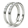 1 ct. tw. Common Prong Ring Enhancer - Detail View