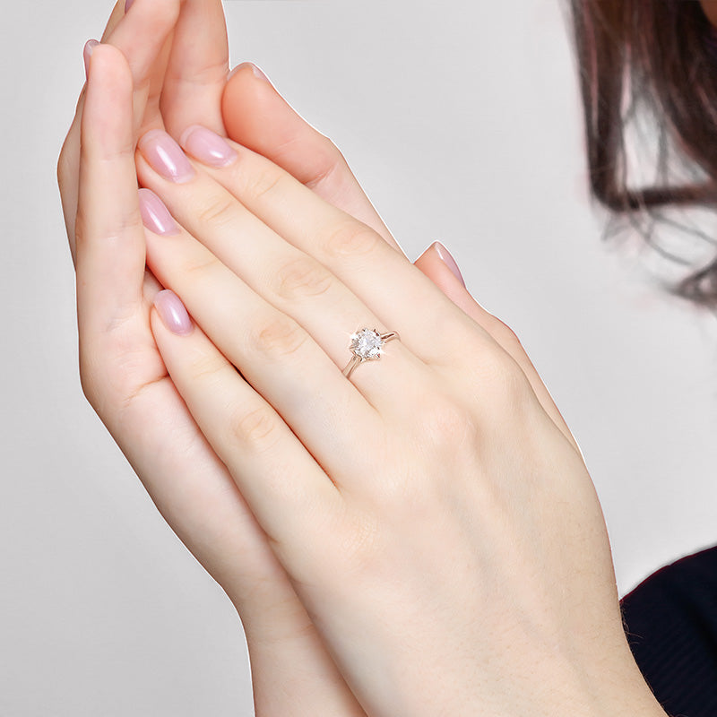 "Star of Promise" diamond ring