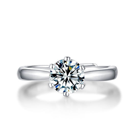 "Promise" Open Diamond Ring