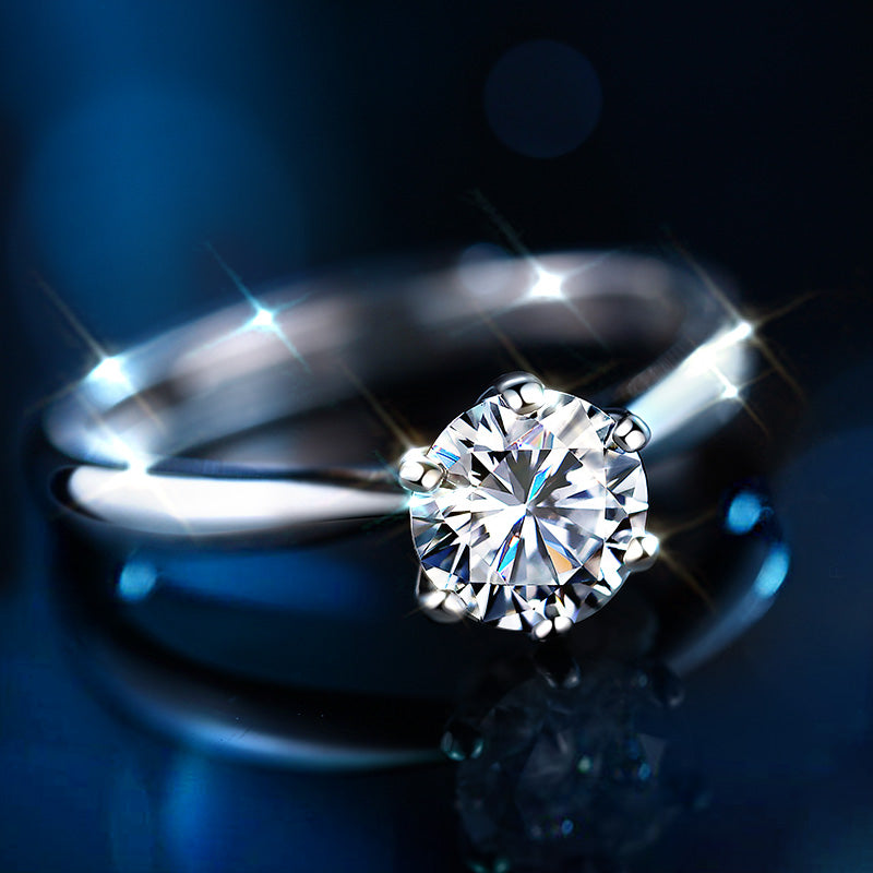 "Promise" Open Diamond Ring