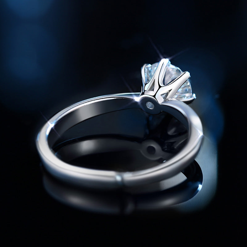 "Promise" Open Diamond Ring