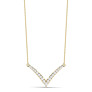 3/4 ct. tw. Vera Necklace - Side View