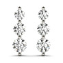 1 ct. tw. Classic 3 Stone Earrings - View 2