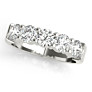 1 1/2 CT. TW. Common Prong 5 Stone Diamond Ring - View 2