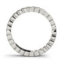 3.0mm Scalloped Channel Eternity Band - Side View