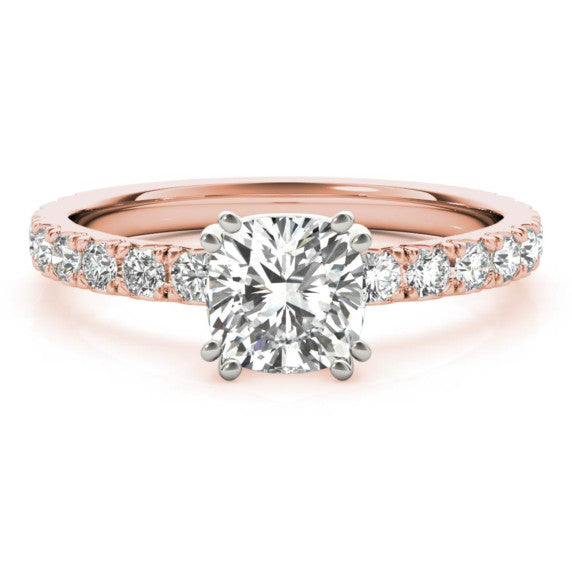 Petite Floating Gem Ring - Main View