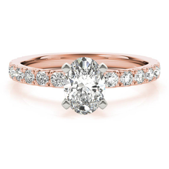 Petite Floating Gem Ring - View 2