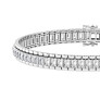 13 5/8 ct. tw. Emerald Tennis Bracelet - Side View