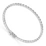 5 ct. tw. East-West Radiant Tennis Bracelet - Side View