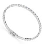 7 ct. tw. East-West Emerald Tennis Bracelet - Main View