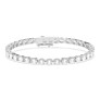 7 ct. tw. East-West Oval Tennis Bracelet - Main View