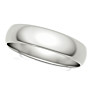 Classic Comfort Fit Domed Wedding Band 2 mm - 8 mm - Main View