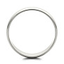 Classic Comfort Fit Domed Wedding Band 2 mm - 8 mm - Side View