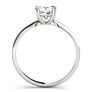 Classic Solitaire Ring - Side View