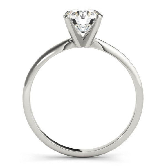 Classic Solitaire Ring - Detail View