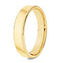 Flat Beveled Comfort Fit Wedding Band 2 mm - 8 mm - Detail View