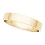 Low Profile Flat Comfort Fit Wedding Band 2 mm - 8 mm - View 2