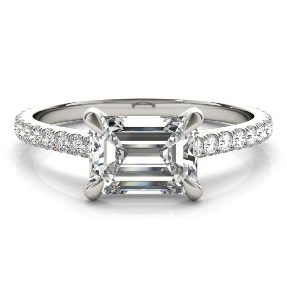 Arielle Pavé Ring - Side View