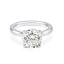 3 - 5 ct. Lab Grown Diamond Solitaire Ring - Main View