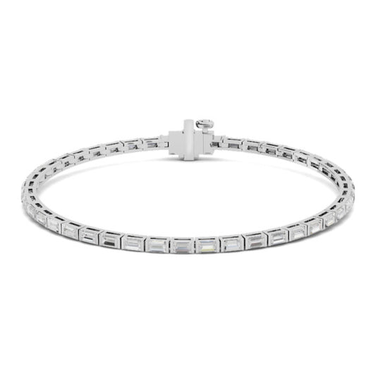 2 1/2 ct. tw. East West Baguette Tennis Bracelet - Main View
