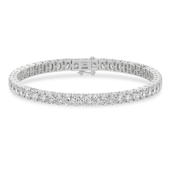 10 ct. tw. Oval Tennis Bracelet - Detail View