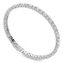7 ct. tw. Oval and Round Tennis Bracelet - Side View