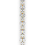12 ct. tw. Marquise and Pear Tennis Bracelet - Side View