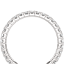 1 - 5 ct. Princess Eternity Band - Side View