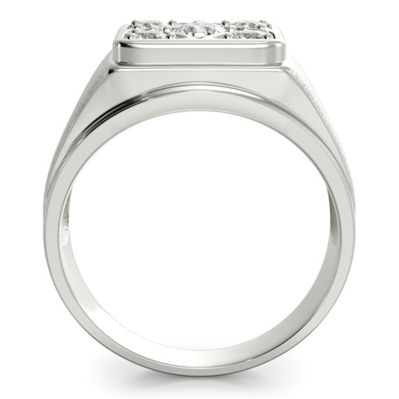 1 ct. tw. Men’s Ring - Detail View