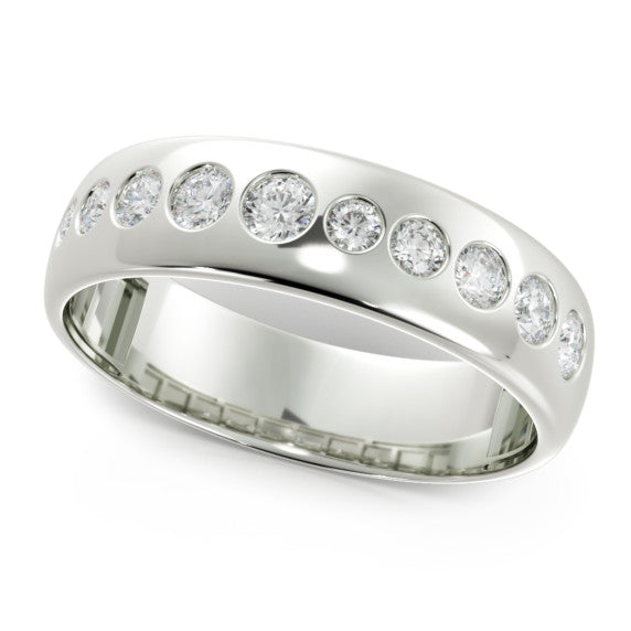 ½ ct. tw. 10 Stone Diamond Band - Main View