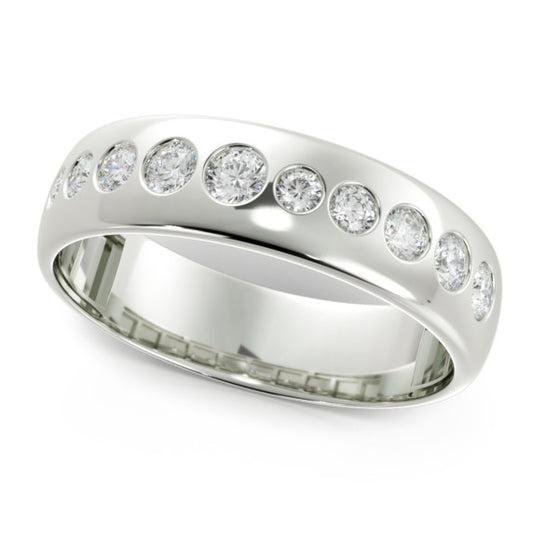 ½ ct. tw. 10 Stone Diamond Band - Main View