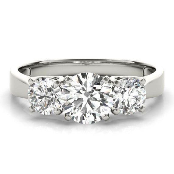 1 1/2 ct. tw. Classic 3 Stone Ring - Main View
