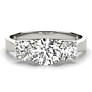 1 1/2 ct. tw. Classic 3 Stone Ring - View 2