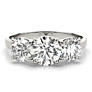 2 ct. tw. Classic 3 Stone Ring - View 2