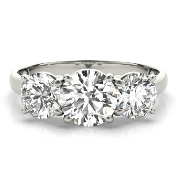 2 ct. tw. Classic 3 Stone Ring - Main View
