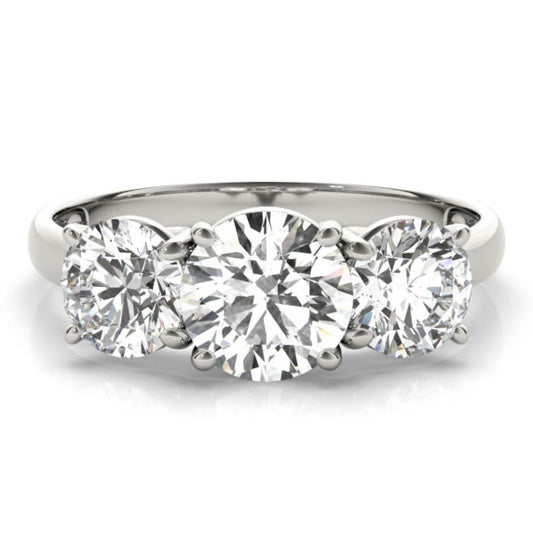 2 ct. tw. Classic 3 Stone Ring - Main View