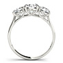 2 ct. tw. Classic 3 Stone Ring - Side View