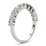 1 ct. tw. Common Prong Elegance Band - Side View