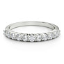 1/2 ct. tw. Common Prong Elegance Band - View 2
