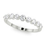 1/2 ct. tw. 9 Stone Single Shared Prong Band - Detail View