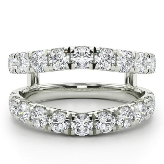 2 ct. tw. Chevron Ring Enhancer - Main View