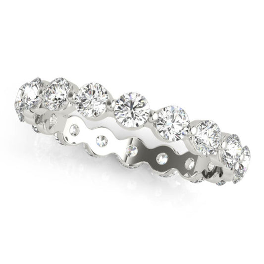 2.9mm Single Prong Eternity Band - Main View
