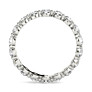 2.9mm Single Prong Eternity Band - Side View