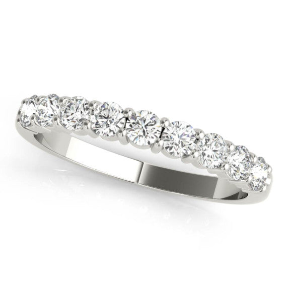 1/2 CT. TW. Coupé 9 Stone Diamond Ring - Main View