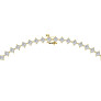 20 ct. tw. Kite Set Princess Tennis Necklace - Detail View