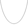 3 - 10 ct. Minimalist Tennis Necklace with Extender - Side View
