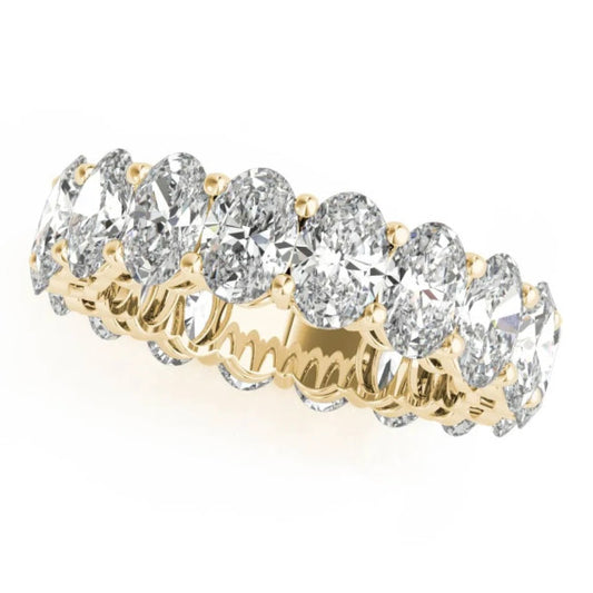 5.2mm Classic Oval Eternity Band - Main View