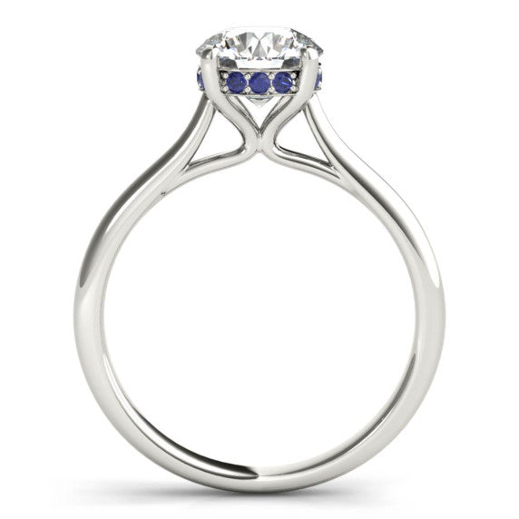 Quiet Beauty Sapphire Ring - Detail View