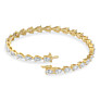 7 ct. tw. East-West Pear Tennis Bracelet - Detail View